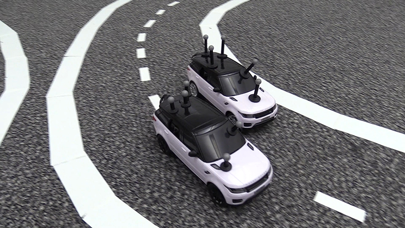 Miniature driverless cars