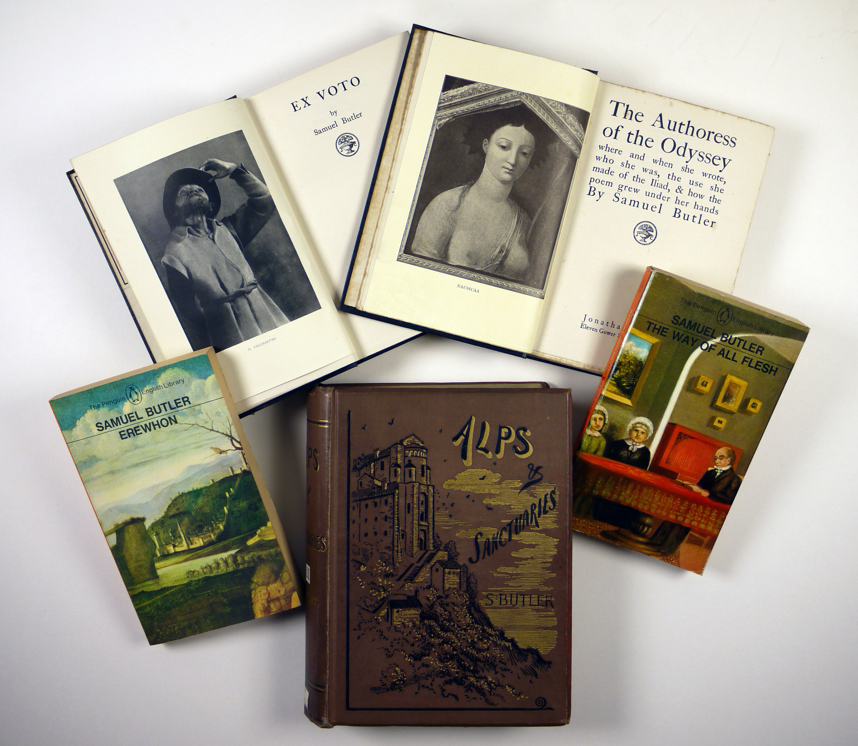A selection of Butler's books