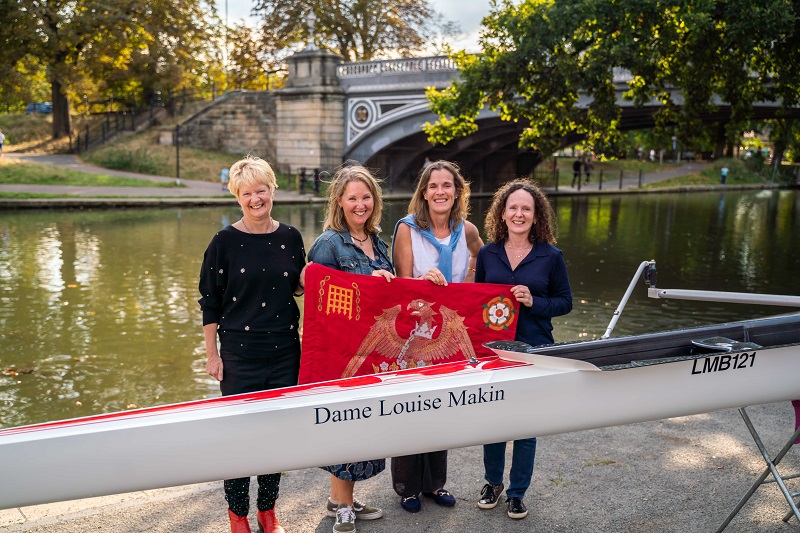 Dame Louise Makin (1982), Dr Sue Heenan (1982), Judith Slater (1983) and Fiona McAnena (1982)